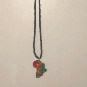 African beeded necklace